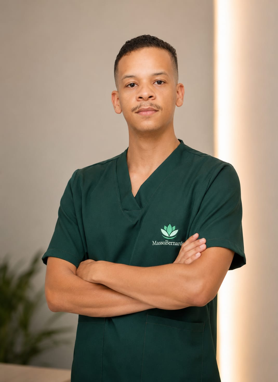 Matheus Bernardo, massoterapeuta do Studio MassoBernardo